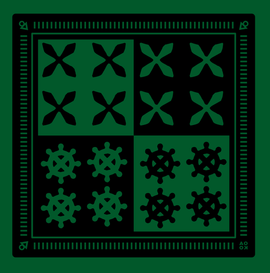 Bandana - In Balance (Green/Black)