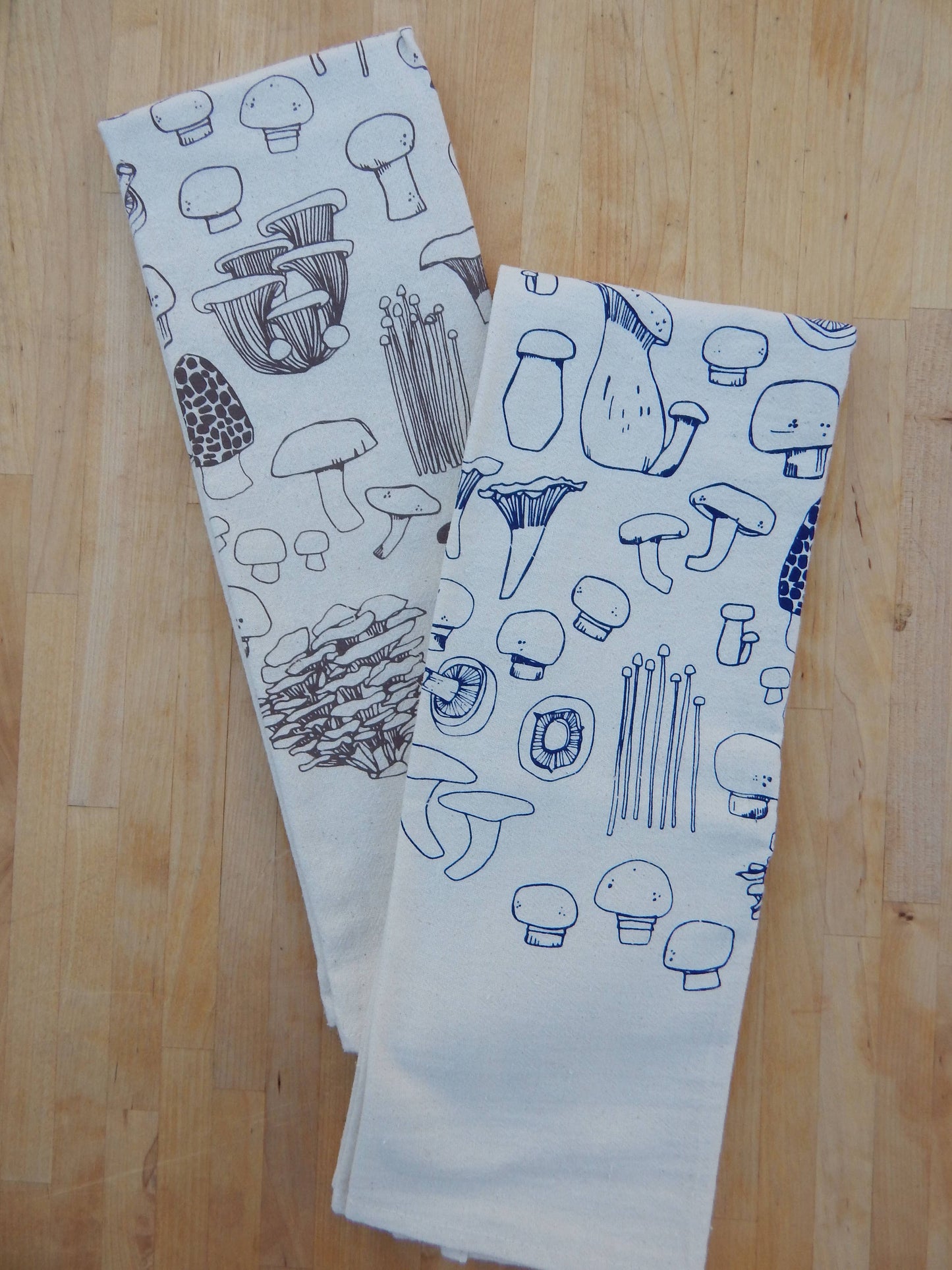 Mushroom Tea Towel- Perfect for Fall Decor