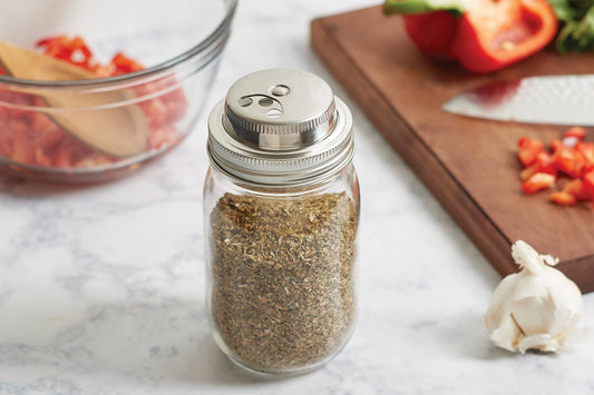 Jarware Spice Lid for Regular Mouth Mason Jar