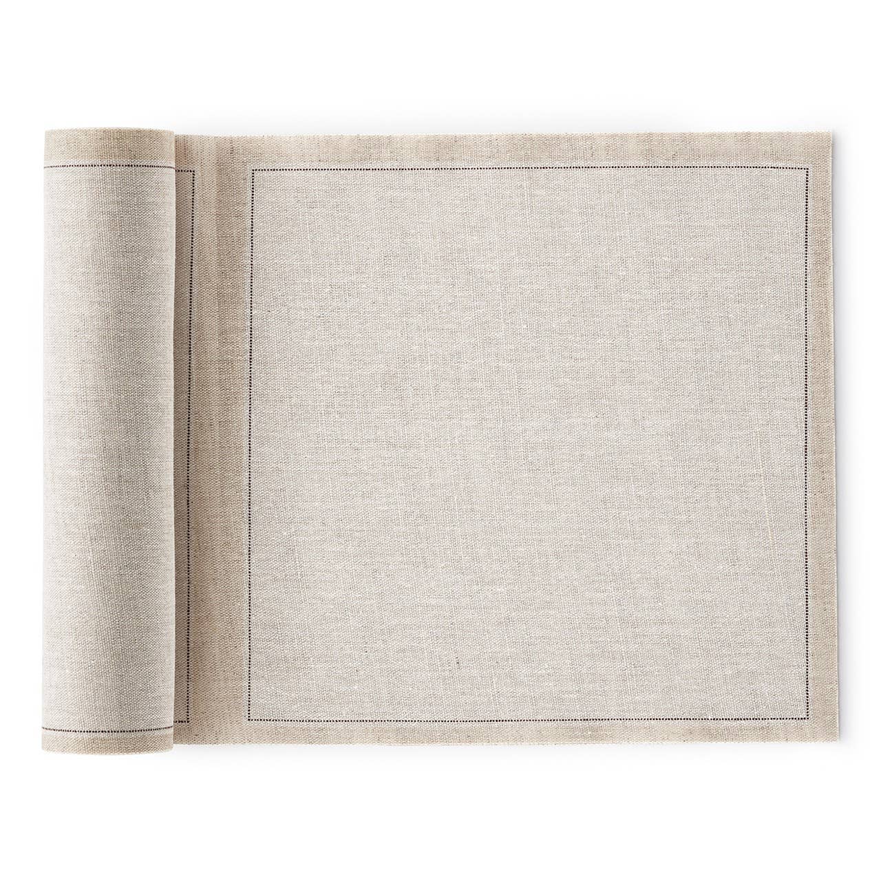Natural Linen Luncheon Napkins 20 napkin roll