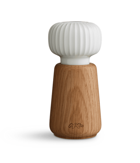 Kähler - Hammershøi - 5.7" Oak & Ceramic Spice Grinder