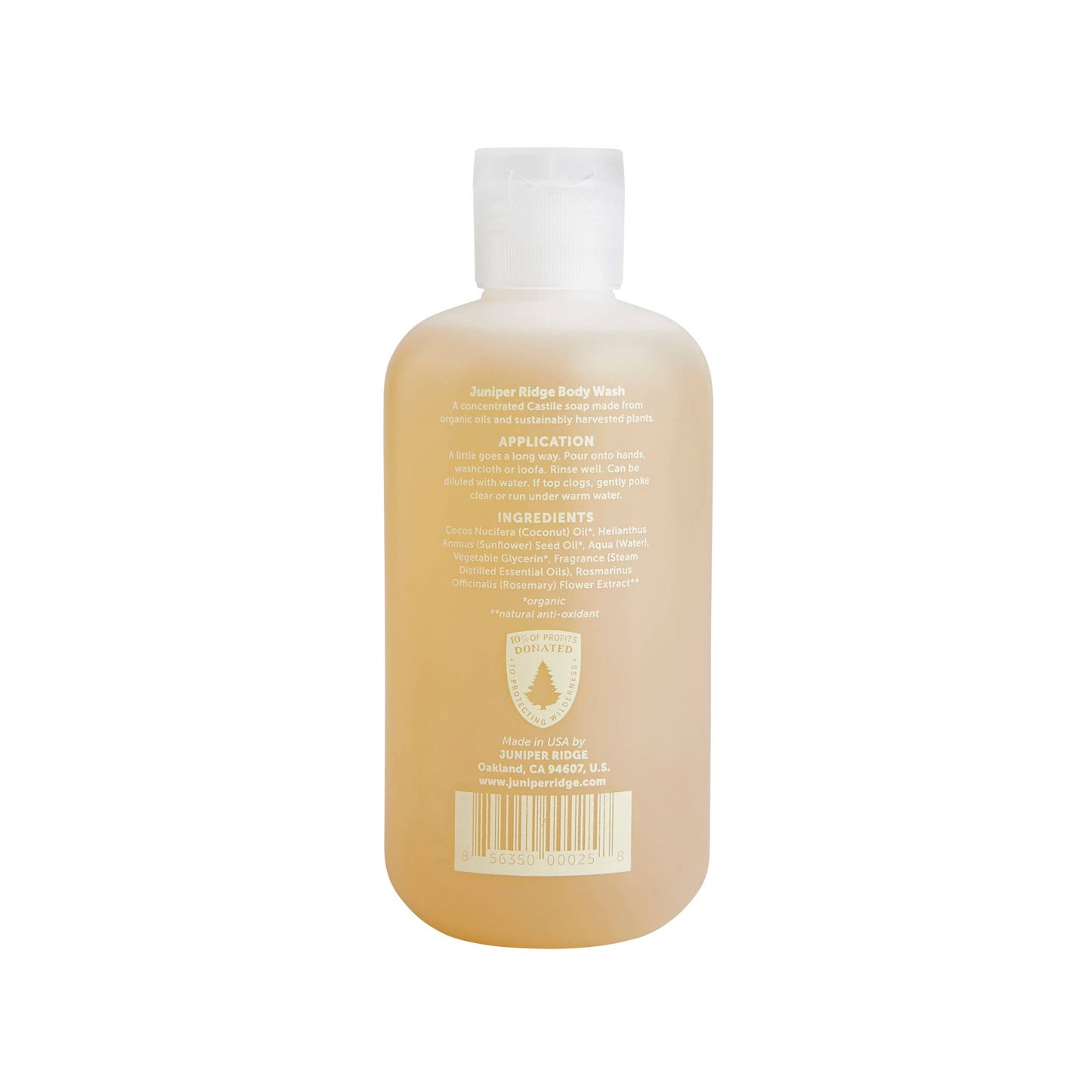 Cascade Forest Organic Body Wash - (8oz)
