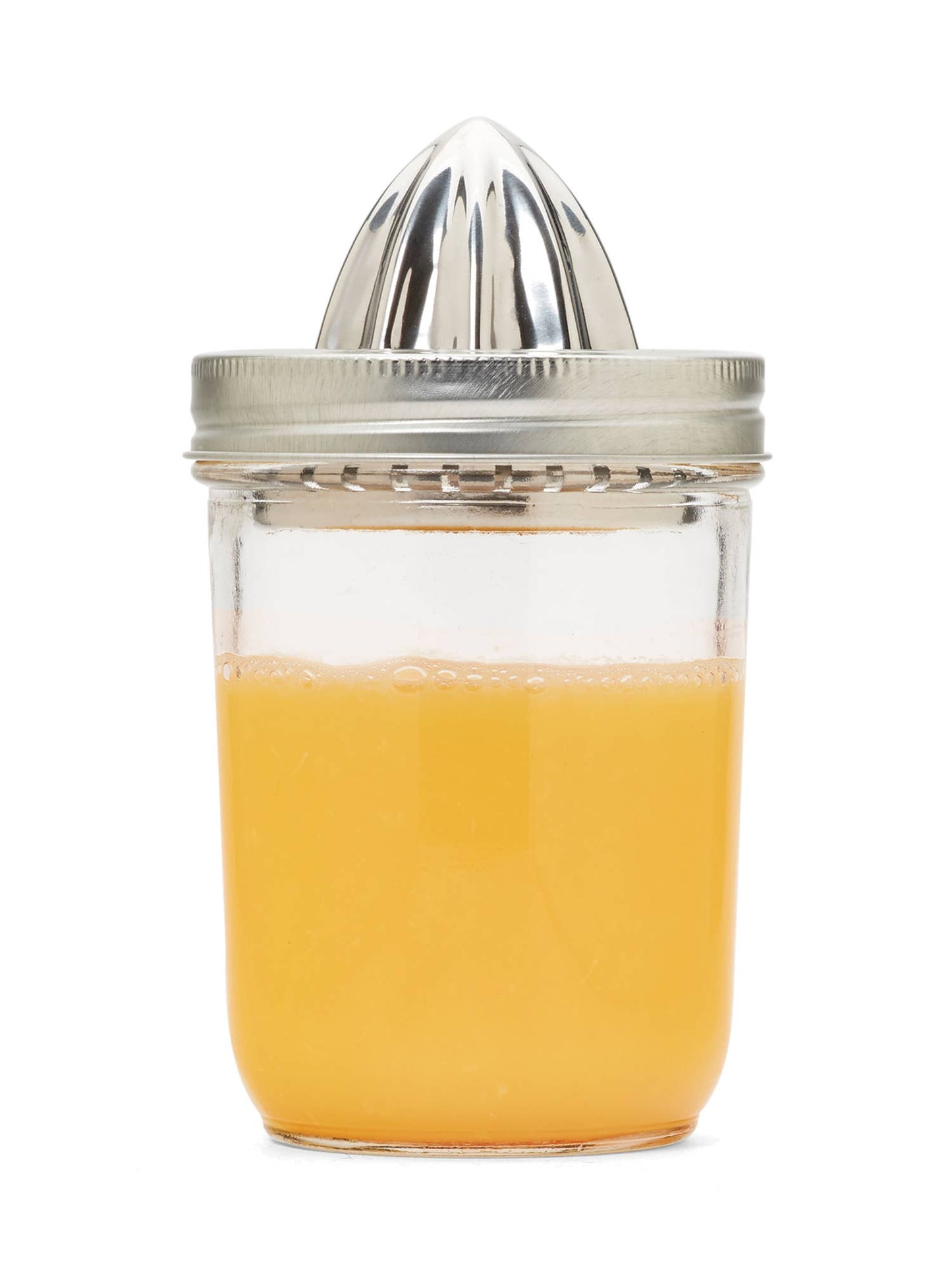 Jarware Citrus Juicer Lid for Wide Mouth Mason Jar
