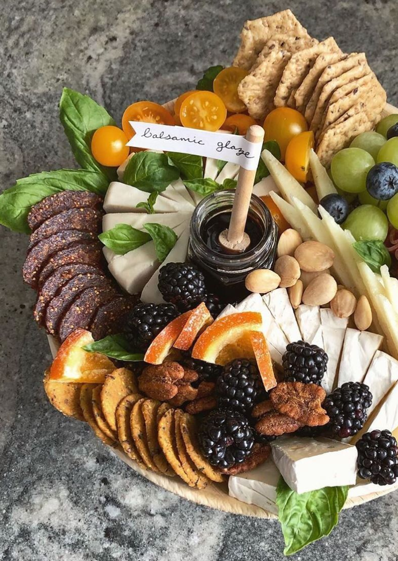 Vegan Fig Salami - Orange Zest & Aleppo Pepper