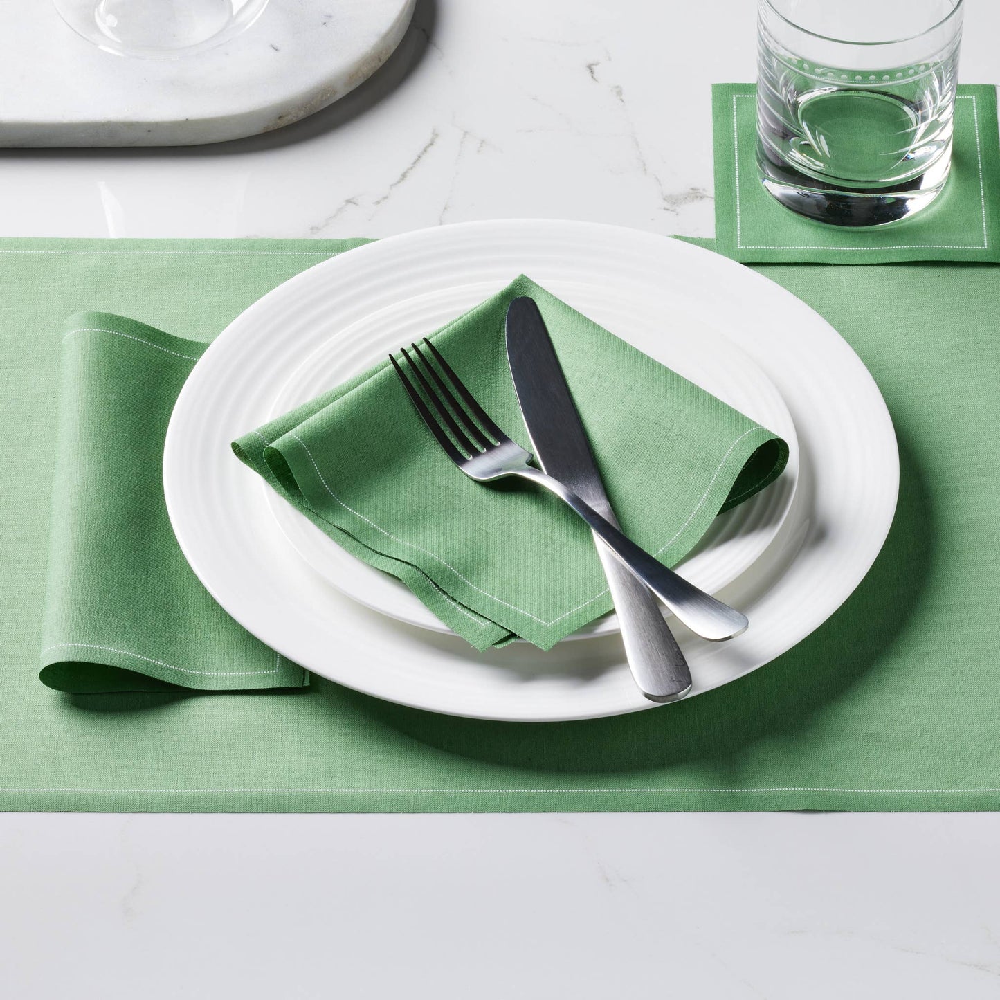 Eucalyptus Cotton Luncheon Napkins 25 napkin roll