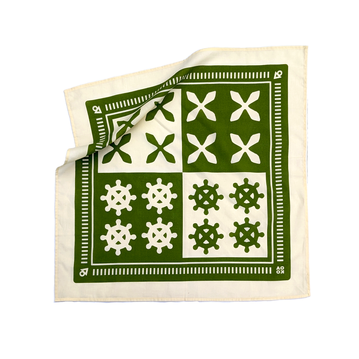 Bandana - In Balance (Green/Black)