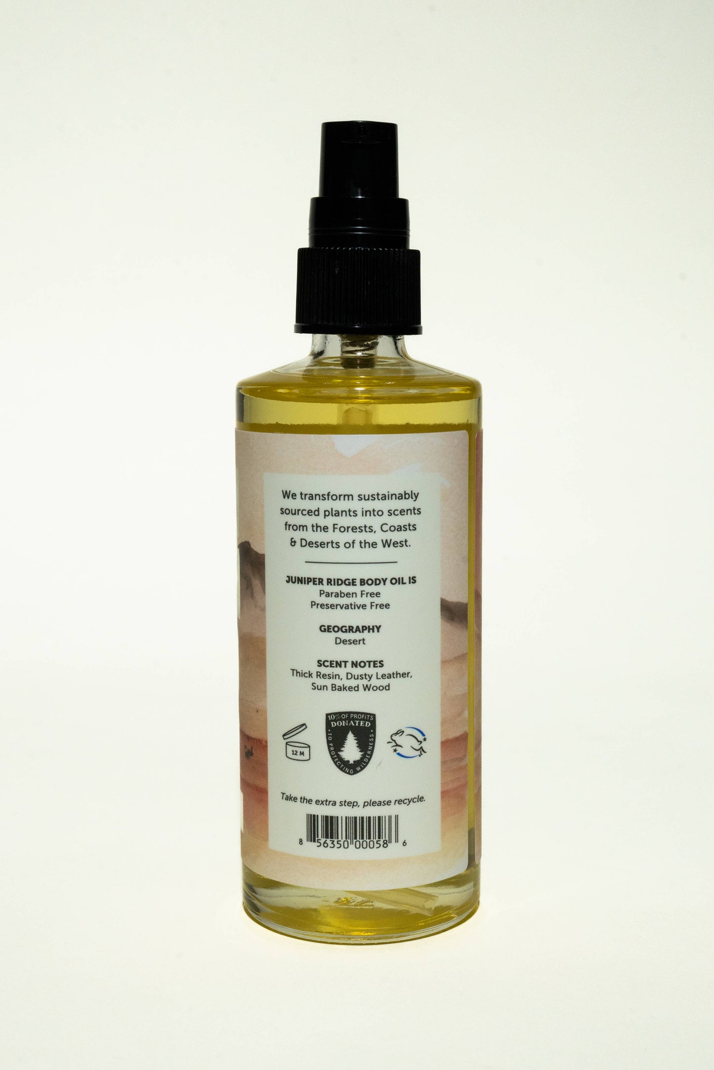 Body Oil- Desert Cedar (4oz)
