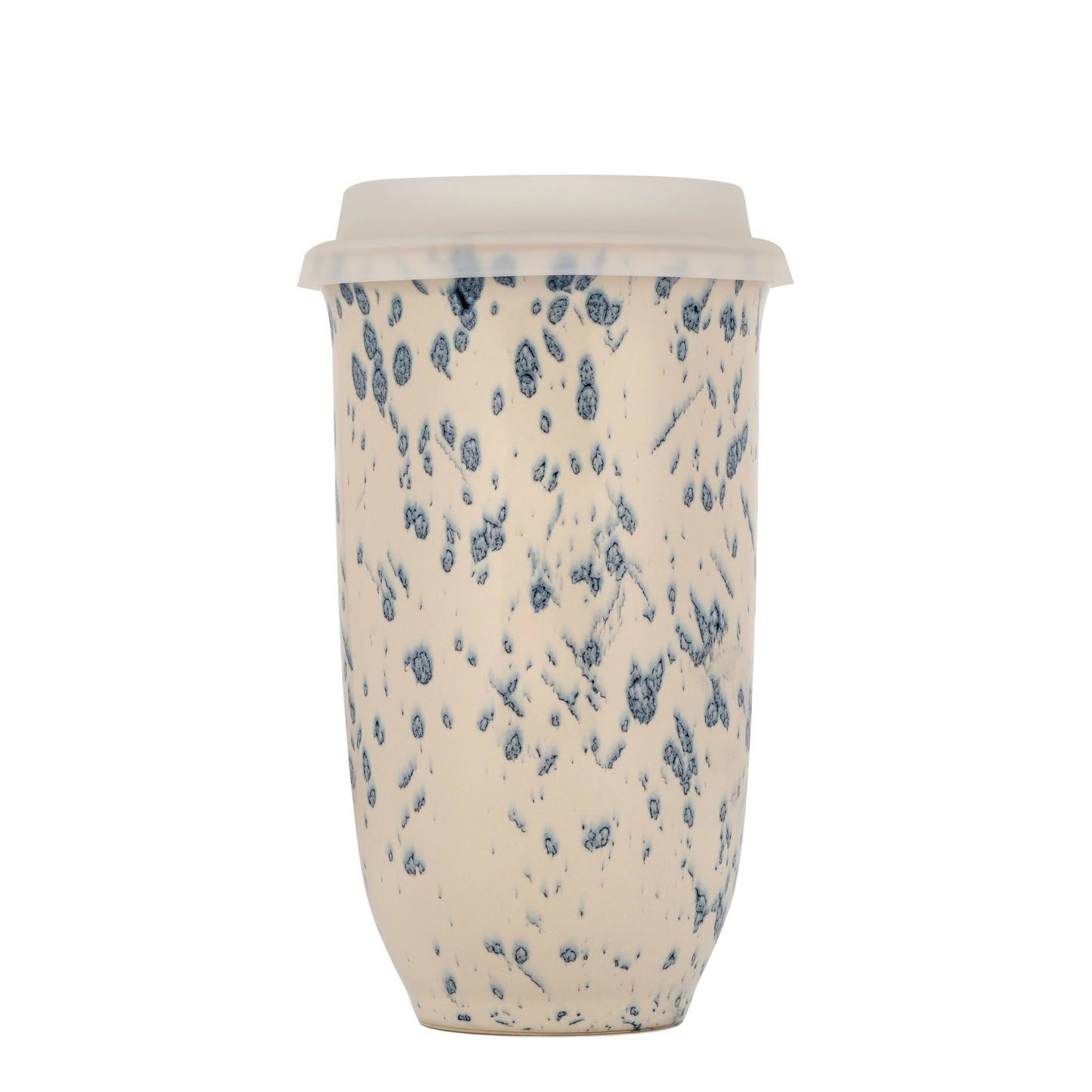 Orchid Ceramic Travel Tumbler – 16oz with Lid & Sleeve