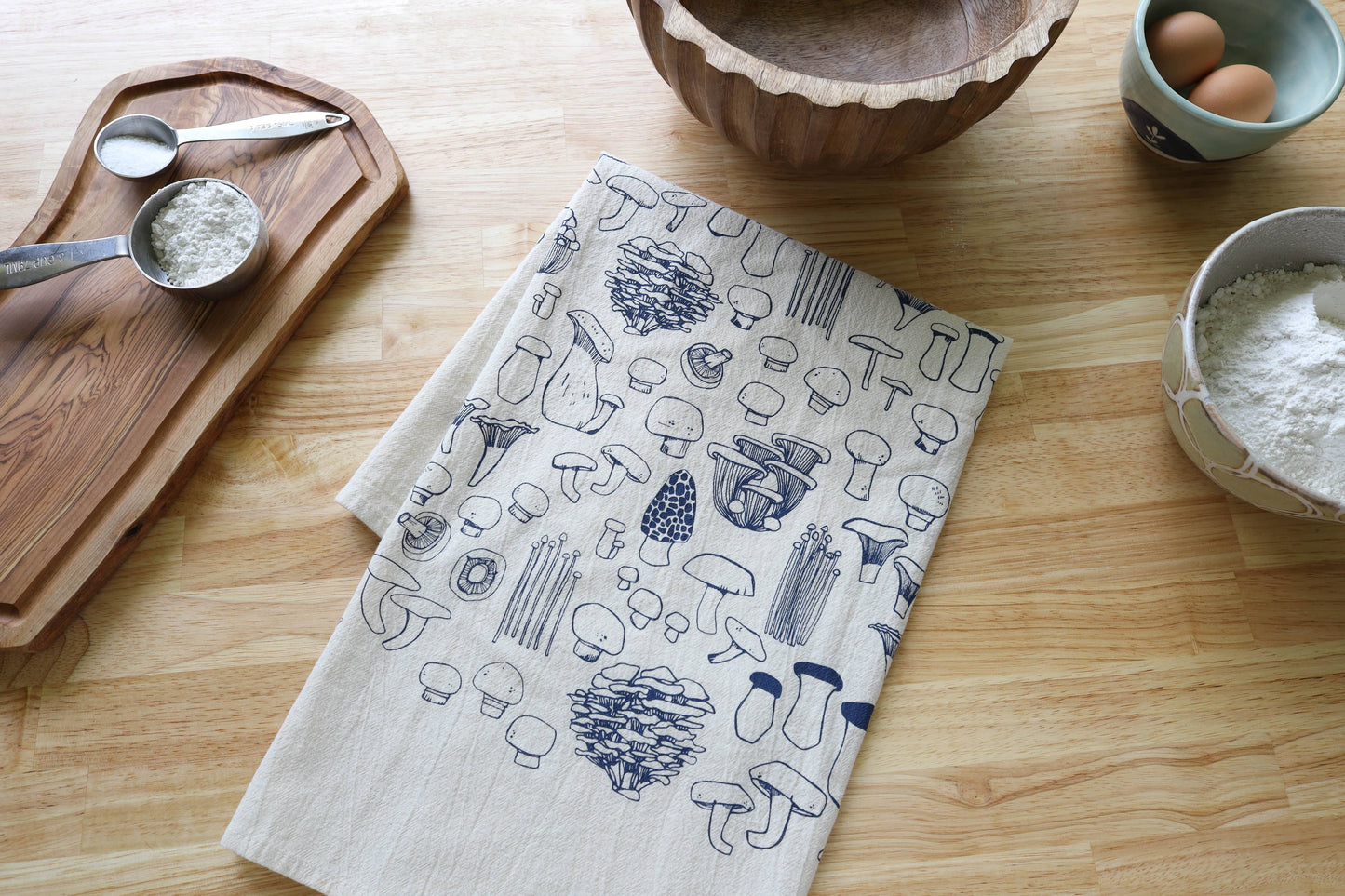 Mushroom Tea Towel- Perfect for Fall Decor
