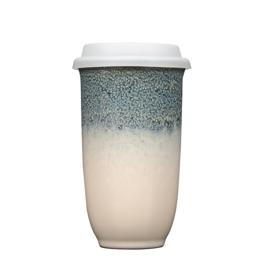Glacier Ceramic Travel Cup 16oz | Reusable Coffee Cup