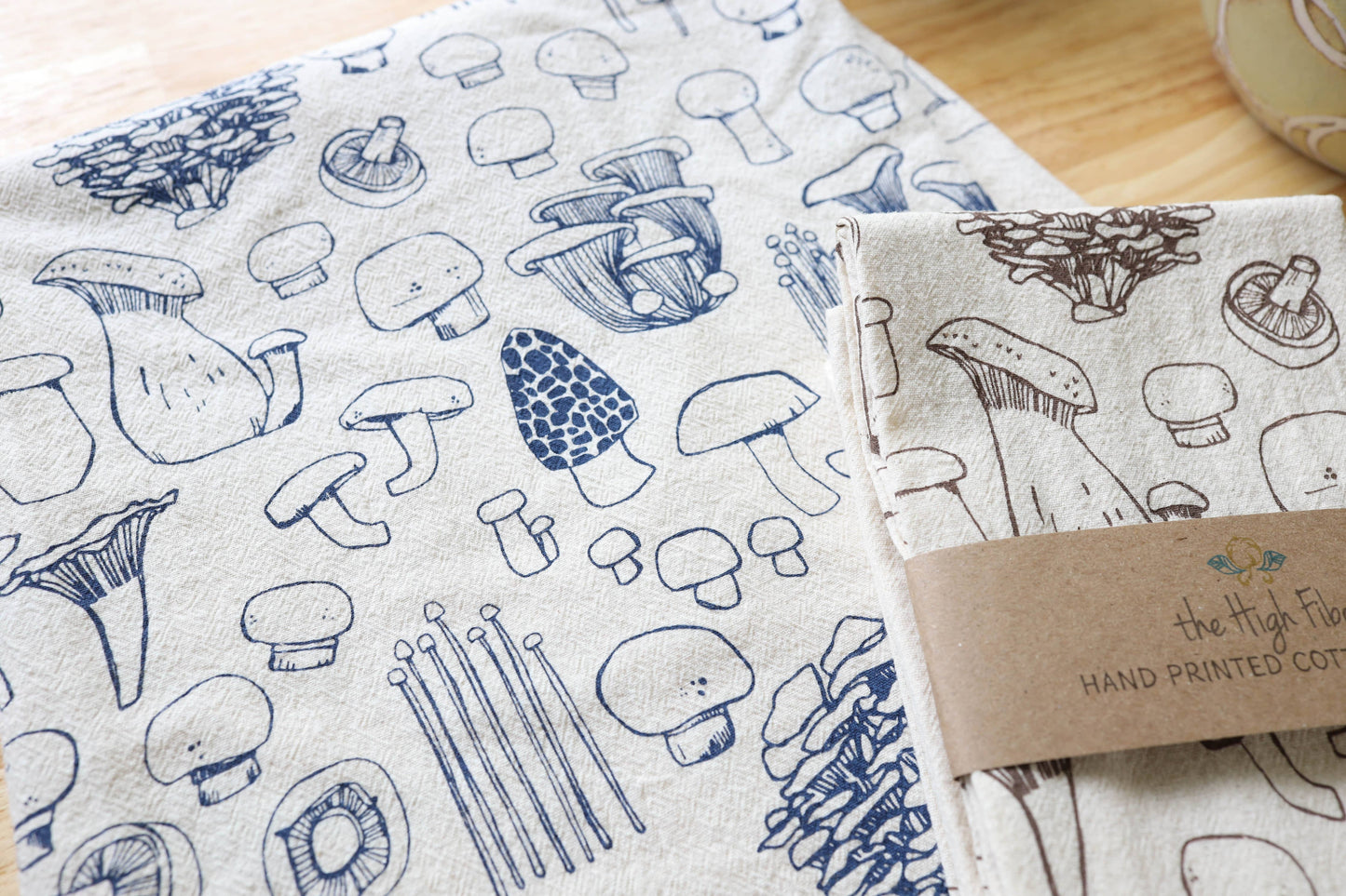Mushroom Tea Towel- Perfect for Fall Decor