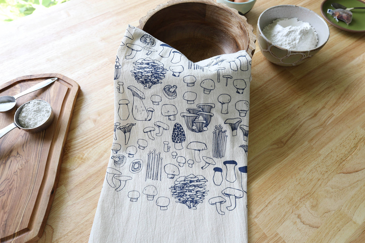 Mushroom Tea Towel- Perfect for Fall Decor