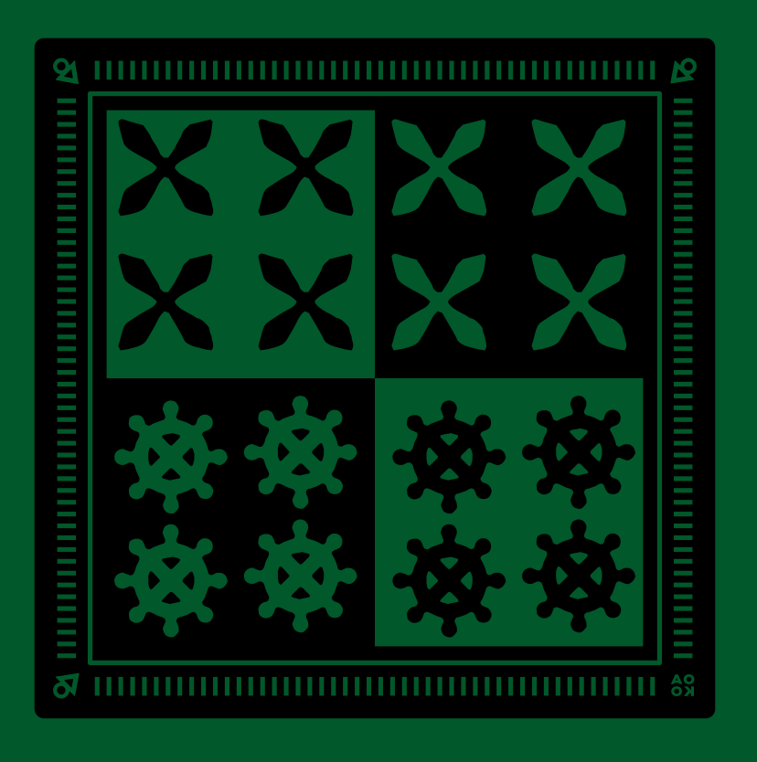 Bandana - In Balance (Green/Black)