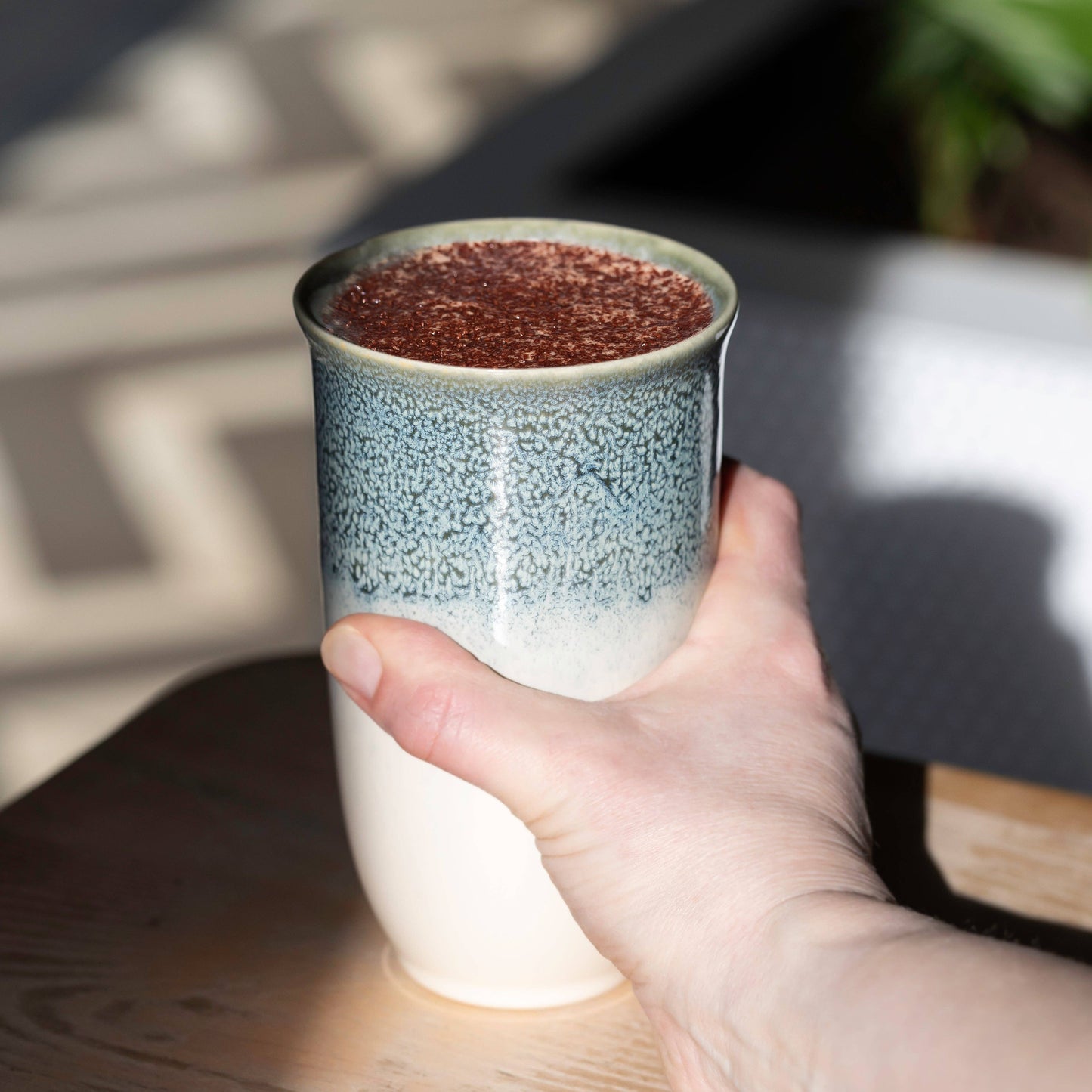 Glacier Ceramic Travel Cup 16oz | Reusable Coffee Cup