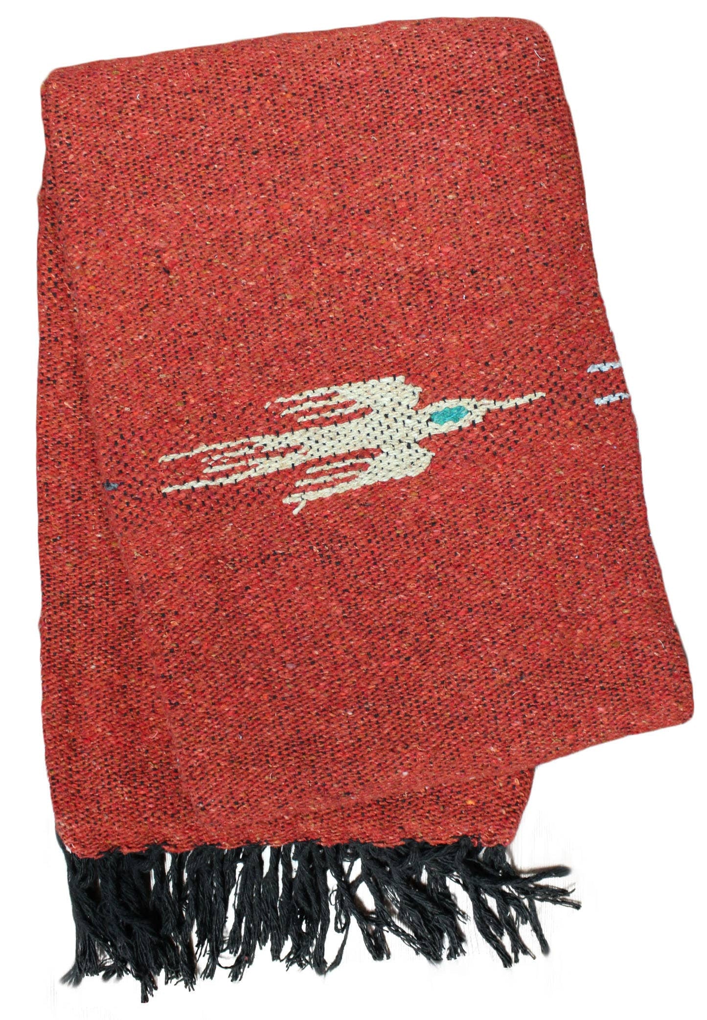 Pajaro Design Mexican Blankets - Burnt Orange