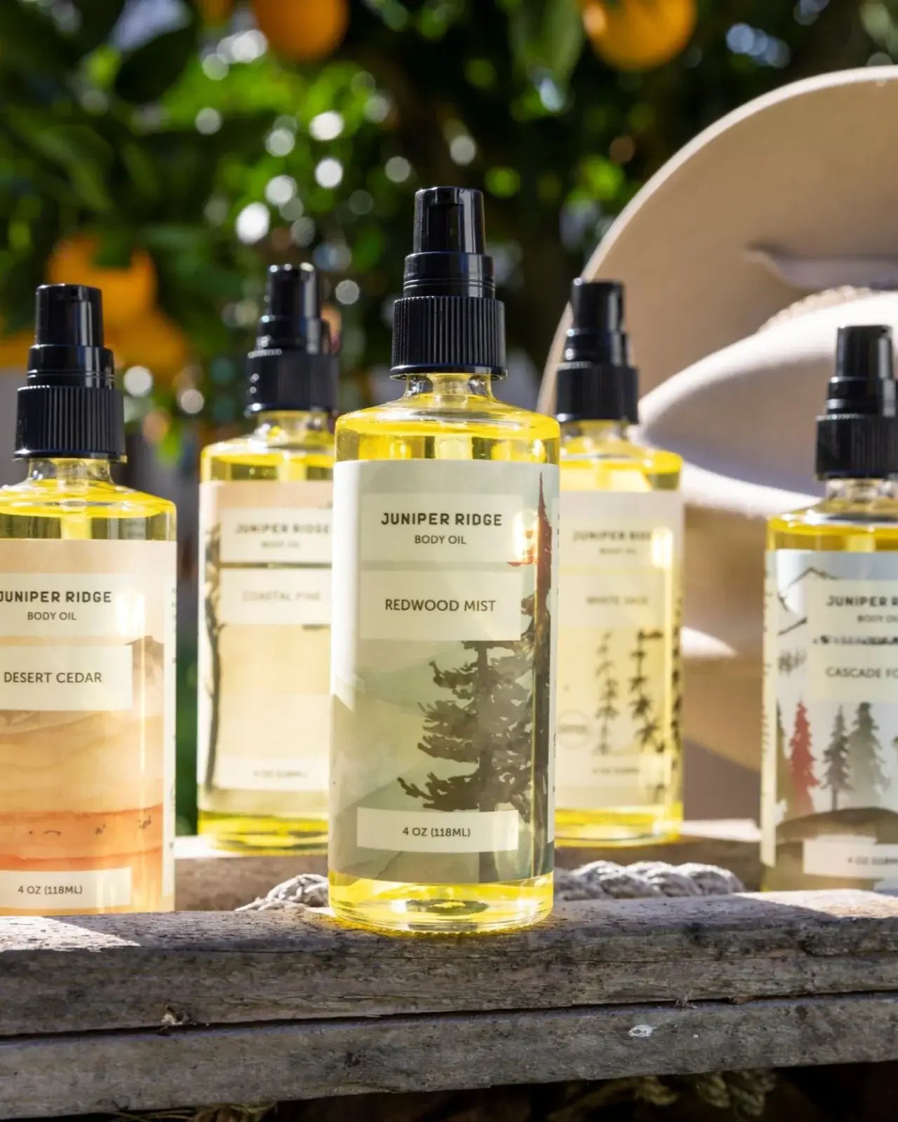 Body Oil- Desert Cedar (4oz)