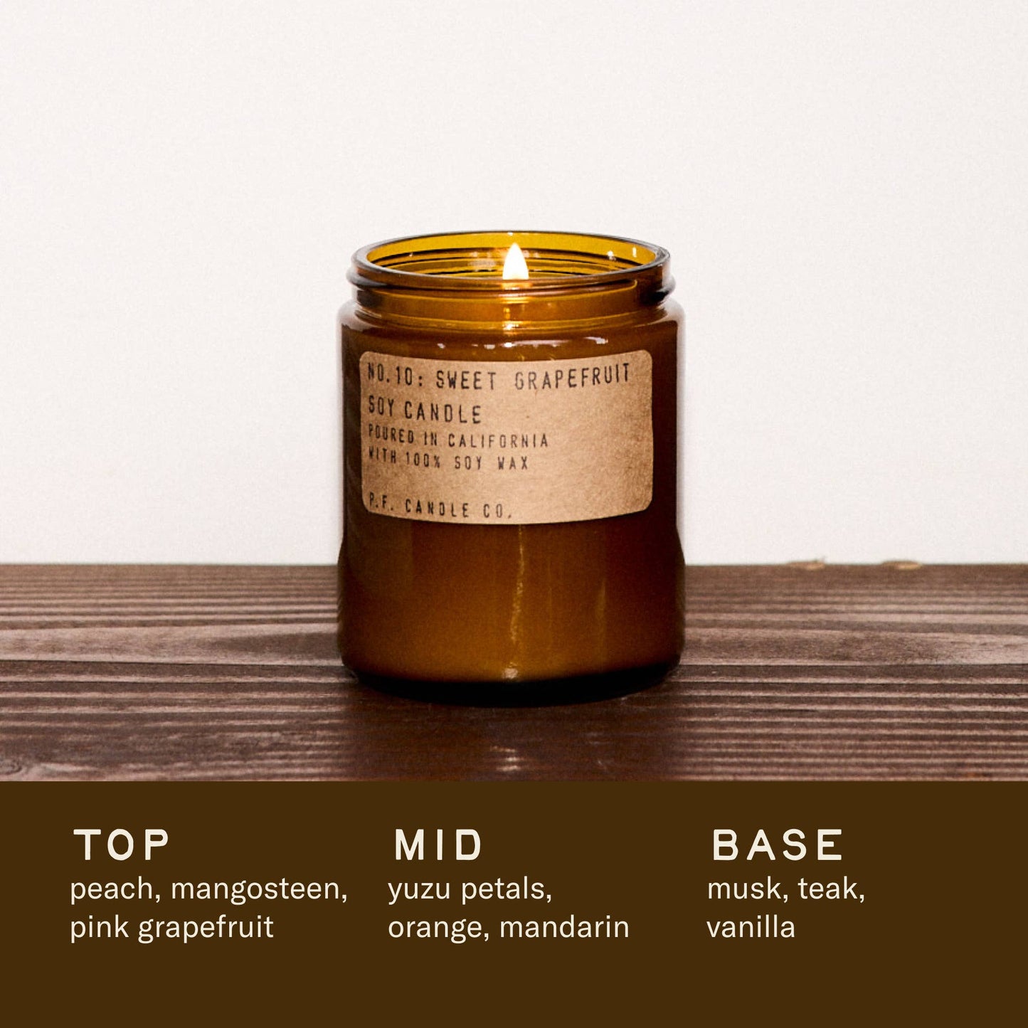 Sweet Grapefruit - 7.2 oz Standard Candle
