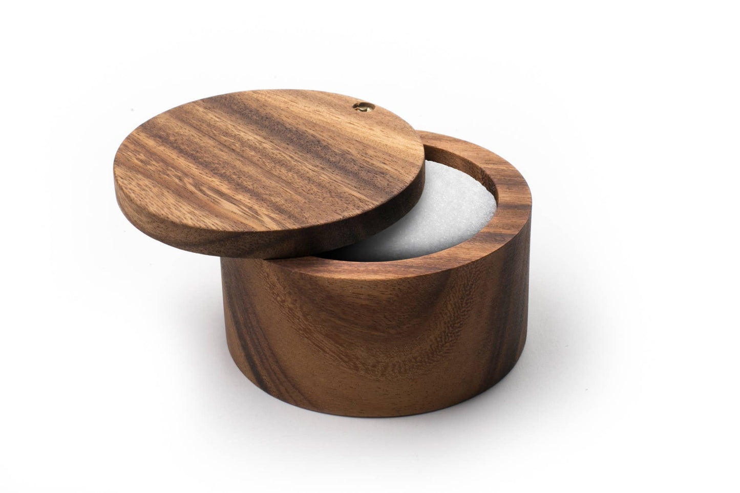 Ironwood Appalachian Salt Cellar, Acacia, 4" x 4" x 2.5"